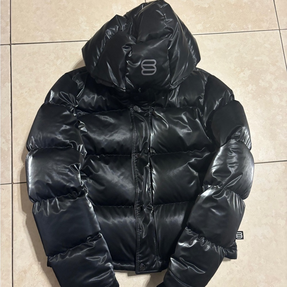 Aritzia Black Super Puff Jacket - image 2